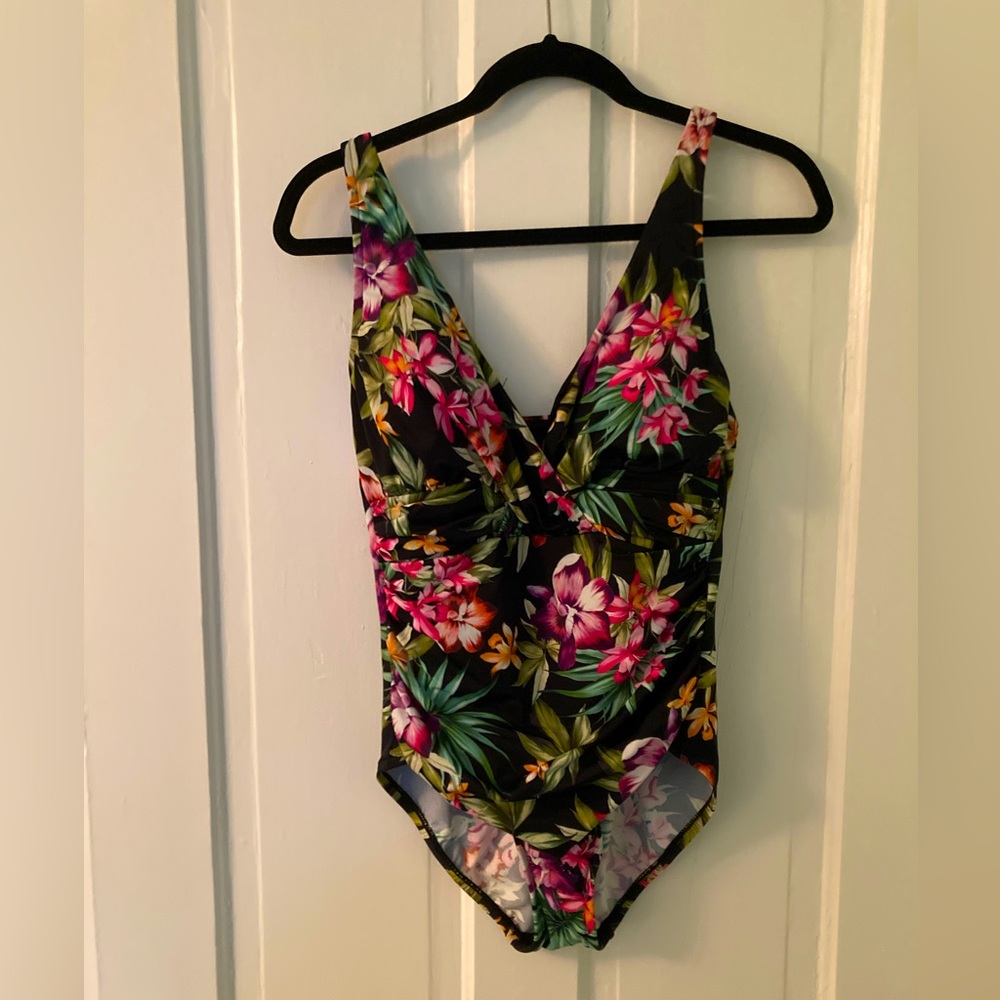 NWT - Festive Floral Swimsuit
